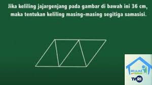 Tentukan keliling dan luas segitiga di bawah ini. Tentukan Keliling Masing Masing Segitiga Sama Sisi Jawaban Soal Tvri Sd Kelas 4 6 Senin 8 Juni 2020 Tribun Kaltim