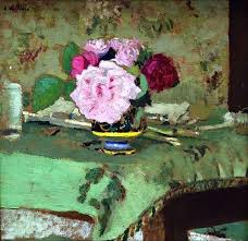 These objects are typically those of the everyday and include plants, fruit, vegetables, dishes, soup cans and more. Edouard Vuillard 1868 1940 Fleurs Edouard Vuillard Flower Painting Floral Painting