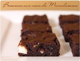 Brownie Aux Noix De Macadamia Caramelisees Chefnini Recette Brownie Noix Noix De Macadamia Dessert