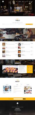 This Premium Wordpress Restaurant Theme Also Offer Two Options Of Reservation To Give Your Resta Restaurant Website Design Restaurant Web Cafe Website Design