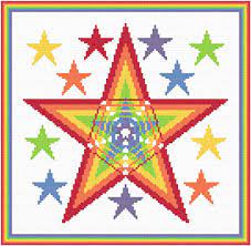 All you have to do is find the pattern you want and hit the download button. Cross Stitch Star Border Novocom Top