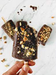 Ultimate Chocolate Coconut Ice Cream Bars With 6 Ingredients Greens Eggs And Yams Recipe Coconut Ice Cream Bars Nut Free Ice Cream Butter Chocolate Chip Cookies