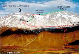Noticia El Coloso Volcan San Jose En Chile