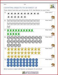 Printable Counting Worksheet Counting Up To 50 Counting Worksheets Counting Objects Kindergarten Math Worksheets