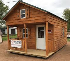 12x20 Cabin Steel Entry Doors Spray Insulation Cabin