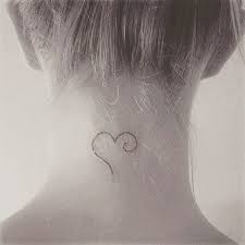 60 Back Of The Neck Tattoos That Are Easy To Hide And Fun To Show Off Back Of Neck Tattoo Neck Tattoo Minimalist Tattoo