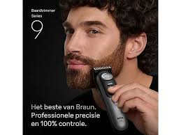 BRAUN Baardtrimmer BT 9520 Baardtrimmer Zilver
