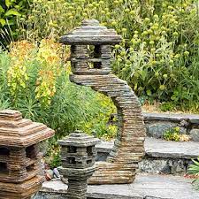 Drystack Stone Lantern Toyko Large Japanese Garden Lanterns Outdoor Garden Statues Japanese Garden Landscape
