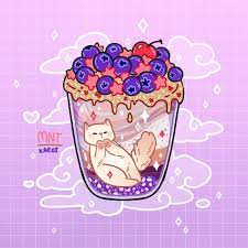  38 Ide Gambar Makanan Kartun Di 2021 Menggambar Makanan Gambar Kartun