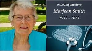 Obituary information for Marjean Mae Smith