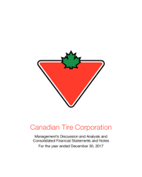 Canadian Tire Corporation Limited Investors Financial