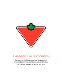 canadian tire corporation limited investors financial