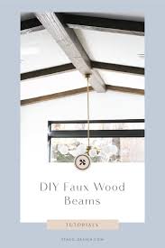 Maybe you would like to learn more about one of these? Diy Faux Wood Beams Stagg Design