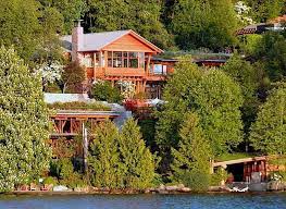 By the end of completion of constructing the estate, it was about 30 times bigger than the size of an average american home. Bill Gates House Exterior Other By Billgatesmicrosoft Com Houzz