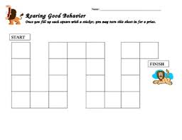 Good Behavior Star Chart