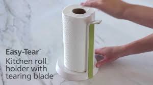 Check spelling or type a new query. Joseph Joseph Easy Tear Kitchen Roll Holder With Tearing Blade Youtube