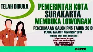 & mentornya sangat humbel dan profesional sehingga nyaman dalam proses mentoring. Lowongan Cpns 2019 Pemkot Surakarta Berikut Rincian Formasi Tenaga Pendidik Guru Sd Paling Banyak Halaman All Tribunnews Com Mobile
