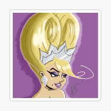 Missy my blonde bimbo gf. Sassy Blonde Stickers Redbubble