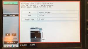Konica minolta c353 series ps file name: How To Fix Konica Minolta C353 Trouble Code C 1183 Corona Technical