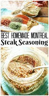 Montreal Steak Seasoning Recipe Recipe Season Steak Recipes Seasoning Recipes Homemade Spices