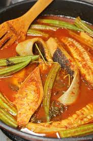 Kuahnya pekat dan amat menyelerakan. Asam Pedas Ikan Pari Johor Sour And Spicy Stingray Travellingfoodies Spicy Recipes Nyonya Food Easy Chicken Recipes