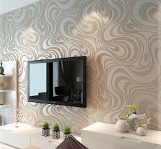Tapete Mit Motiv In Cappuccino Hinter Fernseher Tapete Wohnzimmer Tapeten Wohnzimmer 3d Tapete