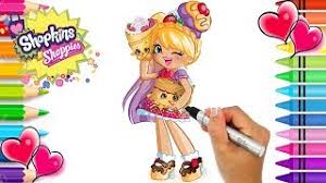 Top 40 printable shopkins coloring pages. Shopkins Shoppies Pam Cake Coloring Page Shopkins Coloring Book Printable Shoppies Coloring Page Youtube
