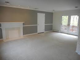 Add character and charm to a home with a chair rail. Living Room Dining Room Combo With Chair Rail