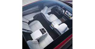 The seats are usually convenient with leatherette upholstery, but on long trips, you may like additional thick comfort. Tesla Debuts Model S Plaid Interior New Touchscreen Ie