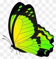 Butterfly Yellow Green Transparent Clip Art Image Butterflies Clip Art Transparents Png Download Butterfly Clip Art Butterfly Art Drawing Butterfly Art