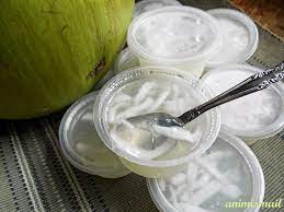 Resepi nasi kerabu try masak jeli kelapa mengancam lemak manis coconut jelly. Resepi Jeli Kelapa