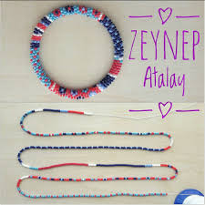 Zeynepatalay Kumboncuk Bileklik Altili Bracelet Glassbeads Around6bracelet Handmade Boncuk Tig Halat Orgu Bileklik Modelleri Boncuk