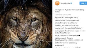 Galatasaray avatar profil fotoğrafları indir. Galatasaray In Ilgilendigi Jovetic Aslan Fotografi Paylasti