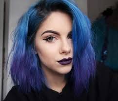 You can see the short, sleek edge to these looks here and you can try out the fun blue and purple hues on them. Pastel Ombre Hair Tumblr
