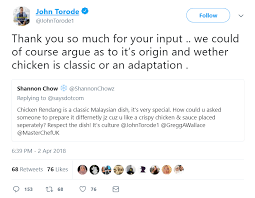 This account is hosted by endemol shine group see more of masterchef uk on facebook. Masterchef Uk Judge Gets Hammered By Netizens After Tweeting Maybe Rendang Is Indonesian