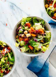 Vegetarian Italian Chopped Salad Cookie And Kate Recipe Italian Chopped Salad Recipe Vegetarian Italian Italian Salad Recipes
