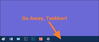 How To Fix The Windows Taskbar When It Refuses To Auto Hide Correctly How To Find Out Hide Smart Tech