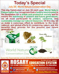 Mar 25, 2019 · 2. Rosary School Rajkot On Twitter Todaysspecial World Nature Conservation Day Celebration Naturensw Seeleeds Epa Conservationfnd Unep Un