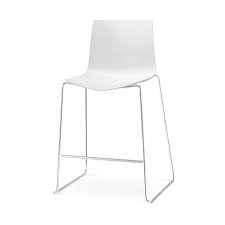 After i made a high desk last week i needed a bar stool to go with it.tools i use. Arper Catifa 46 Bar Stool Sled Plastic Seat Shell Workbrands