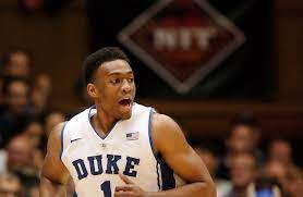 Jabari parker & pros showing out vs college joes! Jabari Parker Puts On First Of Likely Many Great Performances At Msg Cbssports Com