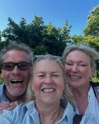 Day 2 @ballymaloe_grainstore @ballymaloe_house #ballymaloefoodfestival  #ballymaloe catching up with some of the great Team of hardworking people  that make the Festival such a success! @rachelallencooks @deelaffan Ted  Berner @wildsidecatering Bree & Cully @