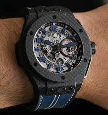 The hublot big bang ferrari ceramic carbon is limited to 1,000 pieces; Hublot Big Bang Ferrari Usa 60th Anniversary Watch Hands On Ablogtowatch