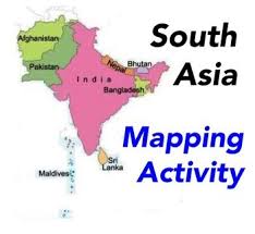 They mark part of the conventional boundary between asia and europe. South Asia Mapping Activity Map Activities Social Studies Worksheets Social Studies Classroom