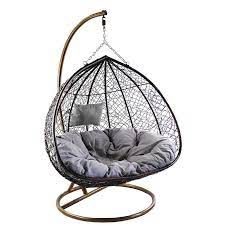 cutright double swing chair with stand swinging chair swing chair bedroom hanging egg chair
