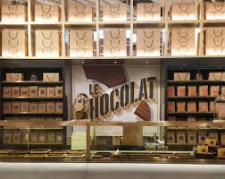 Le Chocolat Alain Ducasse Corner Galeries Lafayette Champs Elysees Ducasse Paris