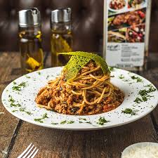 Add the onion, celery and carrot and cook gently for 10 mins, stirring regularly, until softened. Spaghetti Bolognaise Picture Of Ochef Casablanca Tripadvisor