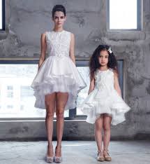 Flower Rattan Embroidery Gown Wedding Dresses For Girls Flower Girl Dresses Baby Girl Birthday Dress