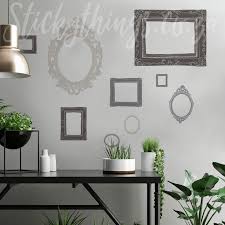 5 out of 5 stars. Metallic Frame Wall Stickers Peel And Stick Large Frame Wall Decals