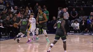 Mike Conley dropped Brandin Podziemski for the three 😳