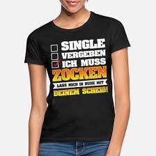 Gamer Lustig Spruch Zocken Zocker Geschenk Geek' Frauen Slim Fit T-Shirt |  Spreadshirt